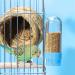 Jildouf Bird Feeder Parakeet Waterer PP Automatic Birds Cage Container 200mL Bottle With Lid Bird Water Dispenser Anti Splash Birds Drinking Water Fountain Feeder - Buy Online on GoSupps.com