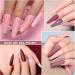 Shining She Gel Nail Polish Set - 6 Colors Red, Beige, Purple, Glitter, and Pink - Soak-Off UV/LED Gel Polish Kit - 8ML - Perfect for Beginner Nail Art - Salon Quality at Home - Buy Online on GoSupps.com