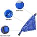 Dog Narrow Bandana Set - Taozoey 3 PCs Triangle Pet Scarves for Small & Medium Dogs and Cats - Buy Online on GoSupps.com