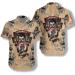 HYPERFAVOR Skull Barber Shirts for Men- Casual Short Sleeve Barber Skull Shirt Men- Barber Hawaiian Shirts for Men X-Large V6 - Buy Online on GoSupps.com