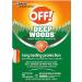 OFF! Deep Woods Mosquito and Insect Repellent Wipes, Long lasting, 12 Individually Wrapped Wipes