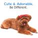 Pawaboo Dog Baseball Cap - Adjustable Sun Protection Hat for Puppies & Small Dogs Red with Ear Holes - Buy Online on GoSupps.com