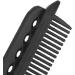 Heat Resistant Hair Straightening Comb V Shaped with Rounded Comb Teeth Multipurpose Lightweight Portable ABS Material for Salon Home Travel - Buy Online on GoSupps.com