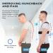 Posture Corrector for Men & Women - Breathable Back Brace for Pain Relief | Size L - Black - Buy Online on GoSupps.com