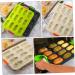 MAGICLULU Silicone Muffin Tin 2 Pcs Silicone Cake Mold Silica Gel Biscuit Cookie Plate Silicone Mold 34.5x23.8cmx2pcs - Buy Online on GoSupps.com