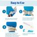 Dementia Restraint Gloves 2 Pack Safety Control Anti Scratch Mitts for Elderly Patients Regular - Buy Online on GoSupps.com