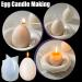 Easter Egg Candle Mold - 3 Pcs Silicone DIY Craft Resin Mold for Handmade Candle Making, Fondant Cake, Aromatherapy, Chocolate, Soap & Candy - Buy Online on GoSupps.com