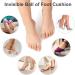 Buy 3 Pairs of Cotton Ball Foot Cushions for Women | High Heel & Sandal Pads | Metatarsal & Blister Prevention | Non-Slip Invisible Socks | Sizes 8-12 - Buy Online on GoSupps.com