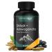Shilajit for Men 1000mg & Ashwagandha Supplements 500mg (180 Capsules) - (20% Fulvic Acid Supplement) - Shilajit for Women
