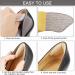 Shoe Heel Grips Cushions Inserts - Prevent Pain & Blister - 6 Pairs - Buy Online on GoSupps.com