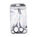 Predolo 2x Eyebrow Scissors & Comb Set | Precision Eyebrow Shaping & Cutting Shears | Personal Accessories for Perfect Cosmetics - Buy Online on GoSupps.com