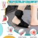 Plantar Fasciitis Night Splint with Rotating Knob System | Socks & Brace for Relief | Achilles Tendonitis & Foot Drop Support - Buy Online on GoSupps.com
