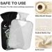 NAANLE Skull Skeleton Guitar Hot Water Bottle with Cover | 1L Hand/Foot Warmer for Pain Relief | Heat & Cold Therapy - Buy Online on GoSupps.com