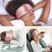 Soft Sleep Mask - Anti-Wrinkle Blackout Eye Mask for Side Sleepers Adjustable Satin Blindfold | Mulberry Silk Eye Cover for Men & Women - Pink - Buy Online on GoSupps.com