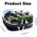 Sanitary Napkin Storage Bag & Menstrual Cup Pouch - Travel Organizer for Girls - Large Capacity Makeup Pouch - Cows Green Field Design - Multi-colored - Buy Online on GoSupps.com