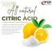 SPQR Seasonings Citric Acid 1lb Bottle - Food-Grade Flavor Enhancer, Natural Preservative for Cooking, Baking, & Cleaning - Buy Online on GoSupps.com
