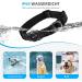Premium IP68 Waterproof Airtag Dog Collar - Reflective & Durable for Medium-Sized Dogs | Apple Airtag Holder | Black - Buy Online on GoSupps.com