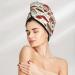 Buy Cartoon Mushrooms Microfiber Hair Towel - Super Absorbent Coral Velvet Wrap for Women | Quick Dry for Long Curly & Thick Hair - Buy Online on GoSupps.com