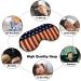 American Flag Glory Sleep Mask Eye Cover for Sleeping Blindfold with Adjustable Strap Blocks Light Night Travel Nap for Men Women - Buy Online on GoSupps.com