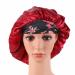 3 Pack Satin Hair Bonnets for Women - Adjustable Shower Caps for Sleep and Bathing - Buy Online on GoSupps.com