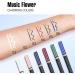Music Flower Coloured Eyeliner | Waterproof Smudge-Proof Liquid Pencil | Dark Blue | Multiple Color Options - Buy Online on GoSupps.com