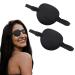 2 Pcs Eye Patch Medical Eye Patch Pirate Eye Patch Adjustable Eyepatch for Amblyopia or Strabismus for Left or Right Eyes Regular Use or Pirate Costume(Black)