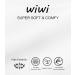 WiWi Women's Ultra Soft Bamboo Long Johns Set - Pure White - XX-Large - Buy Online on GoSupps.com