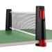 Hipiwe Retractable Table Tennis Net Replacement, Ping Pong Net and Post with PVC Storage Bag, 6 Feet(1.8M, Fits Tables Up to 2.0 inch 5.0 cm Black