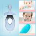 Baby Toothbrush Toddler | BPA Free Infant Gum Care | Food-Grade Silicone (2 Pack) - Buy Online on GoSupps.com