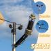BESPORNBLE 3-Cup Wind Direction Indicator & Anemometer Cover | High-Quality Wind Speed Sensor Replacement for Accurate Weather Measurements - Buy Online on GoSupps.com
