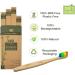 Zeek's Naturals Kids Biodegradable Eco-Friendly Natural Toothbrushes - Pack of 4 - Numbered - Buy Online on GoSupps.com