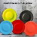 Scratch Resistant Flying Discs Toy Mini Silicone Durable Compact Disc for Kids Dogs Outdoor Sports Anti-scratch Bite Hand Yellow A A Yellow - Buy Online on GoSupps.com
