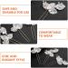 LALAFINA Rhinestone Hair Clip Hair Accessories for Bridal Hair Stick Fork Hairstyling Hair Fork Hair Jewels Wedding Hair Stick Crystal Hair Bride Silk Pearl European and American - Buy Online on GoSupps.com
