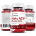 Justified Laboratories Trinity Keto ACV Gummies 1000MG - Vegan, Non GMO with Pomegranate & Beet Juice Powder - B12 - 60 Gummies - Buy Online on GoSupps.com