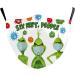 Youning Unisex Christmas 3D Print Face Masks - Funny Motifs Washable Multifunctional Neck Bandana & Dust Protection with Filters (7 PCs) - Buy Online on GoSupps.com