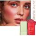 Newbang Glow Blush Stick - Multi-Purpose Cream Rouge for Cheeks | Travel-Friendly Waterproof Tinted Festival Makeup - Shy & Hot Red (2 Pack) - Buy Online on GoSupps.com
