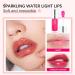 Hydrating Plumping Lip Oil - Tinted Balm for Dry Lips | Long Lasting Nourishment & Glitter Shine | Non-sticky Clear Lip Gloss - 6ML - Buy Online on GoSupps.com
