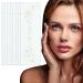 8 PCS Makeup Patches Gold Face Glitter Makeup Speckles Glow Up Makeup Patches Face Glitter Speckles Patches for Women