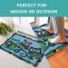Oalushf Owl Latch Hook Kit for Adults & Kids - DIY Crochet Yarn Kit with Preprinted Canvas - Needlework Crafts Cushion - 20x14inch Blue - Beginners Friendly - Buy Online on GoSupps.com