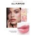 Flower Rolling Ball Lip Oil Gloss - Long Lasting Moisturizing Lip Balm | Clear Fruit Scented Lip Gloss for Women & Girls (#05 - Buy Online on GoSupps.com