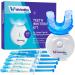 Teeth Whitening Kit with LED Light  Professional Teeth Whitening Formula with (3) Teeth Whitening Gel Syringes  (1) Desensitizing Gel