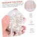 Tovinanna 10-Piece Silicone Shampoo Brush Set - Scalp Massage & Cleaning Brushes for Ultimate Hair Care - Buy Online on GoSupps.com