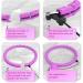 JKSHMYT Smart Weighted Fit Hoop Plus Size for Adults Weight Loss  Hula Circle-2 in 1 Infinity Fitness Hoop  24 Links Detachable & Size Adjustable  with Ball Auto Rotate 360 Degree for Women 24 Links-Purple 47-58" - Buy Online on GoSupps.com