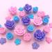 30 Piece Unicorn Icing Flowers Set with Edible Roses, Lavender, and Unicorn Sprinkles - Simply Sucr - Buy Online on GoSupps.com