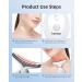Keeson Red Light Therapy Face Massager Kit for Skin Care - White - Buy Online on GoSupps.com