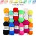 Pllieay 33-Piece Plastic Canvas Kit with Acrylic Yarn and Tools for Embroidery Craft - Buy Online on GoSupps.com
