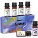 Floral Essential Oils Set (6x10 ml) - Aromatherapy Starter Kit for Diffusers & Candle Making - Osmanthus Honeysuckle Chamomile Jasmine Marjoram Gardenia - Buy Online on GoSupps.com