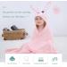 Cartoon Hooded Baby Towel | Premium Soft Bathrobe for 0-7T | Rabbit Design | 27.5 x 47 Inch - Buy Online on GoSupps.com