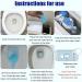 Upgraded Concentrated Cleaning Stick Concentrated Toilet Cleaning Stick Four Scents of Toilet Cleaning Sticks Toilet Bowl Cleaners Stick Deep Cleaning Long-Lasting Freshness (Ocean Fragrance) - Buy Online on GoSupps.com