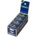 Barkleys Mint Coated Intense Liquorice Pellets. Pure Licorice Covered with Mint 12 Mini Cans x 18 gr. No Milk derivatives Gluten Eggs Soy Animal substances. Suitable for Vegetarians and Vegans - Buy Online on GoSupps.com